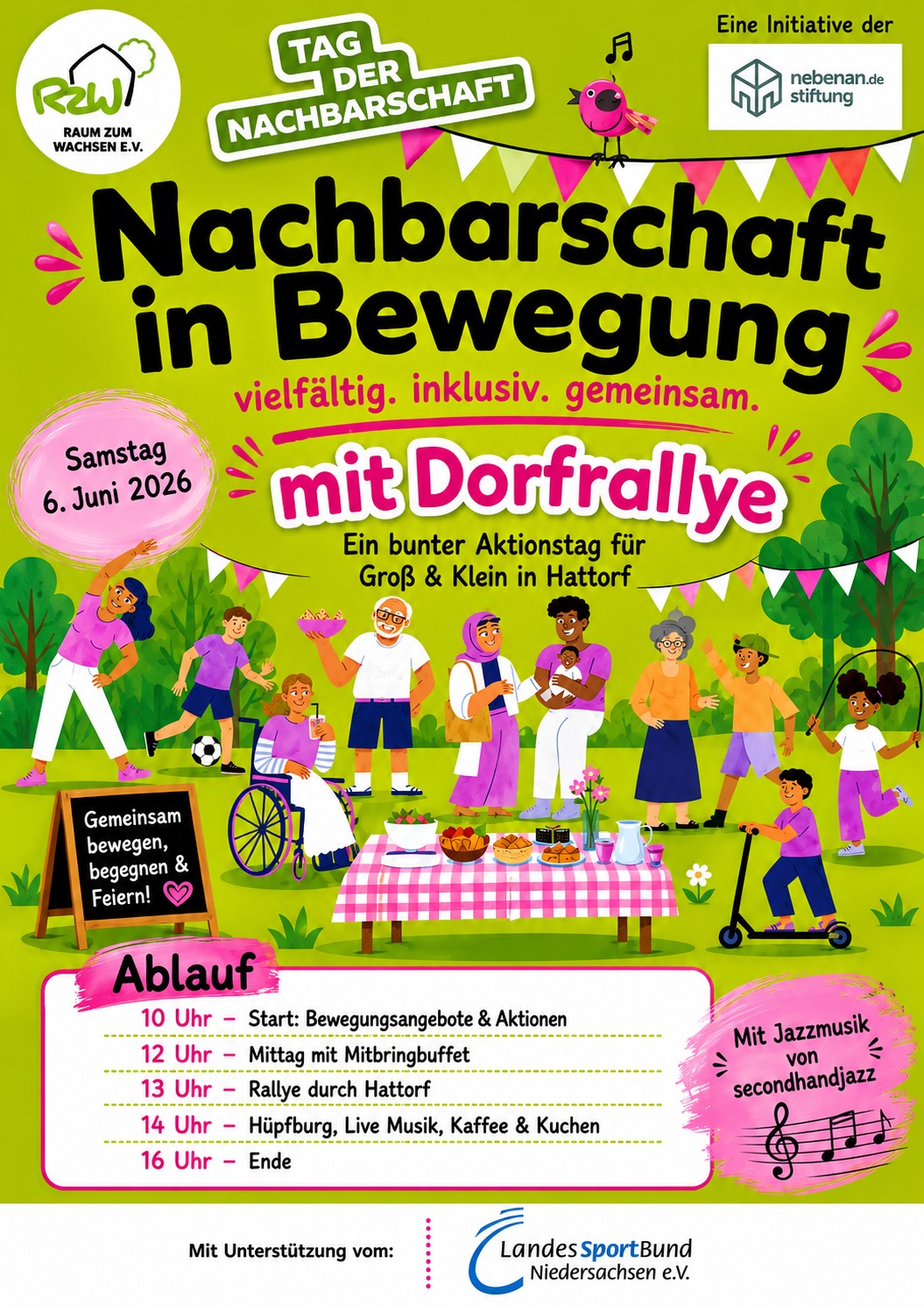 Tag der Nachbarschaft Flyer