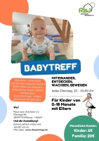 Dienstags, 10h, Babytreff - Bewegen, Spielen, Austauschen