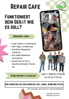 Mittwochs, Repair-Café, 16.30h