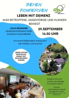 Montag, 28. September, 14:30h, Themen Konfiefchen